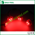 Point 25mm LED pixel light 3leds rgb 18/19mm base size /punching hole